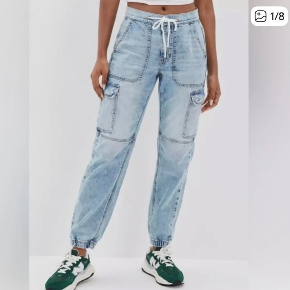 American Eagle Cargo Pocket Jogger Jean 8